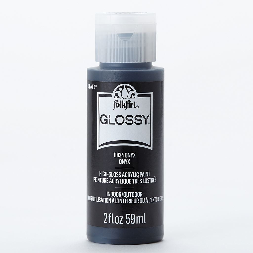 Onyx Folkart Glossy Acrylic Paints - 2 Oz.