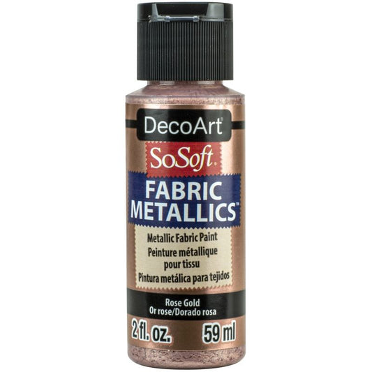 Rose Gold 2oz Fabric Metallics Paint