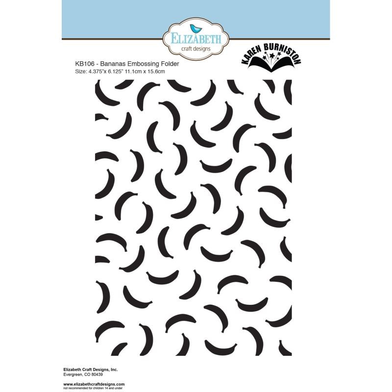 Bananas Embossing Folder