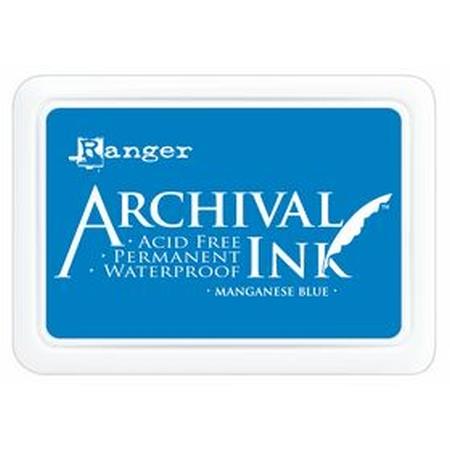 Archival Ink Pad Manganese Blue