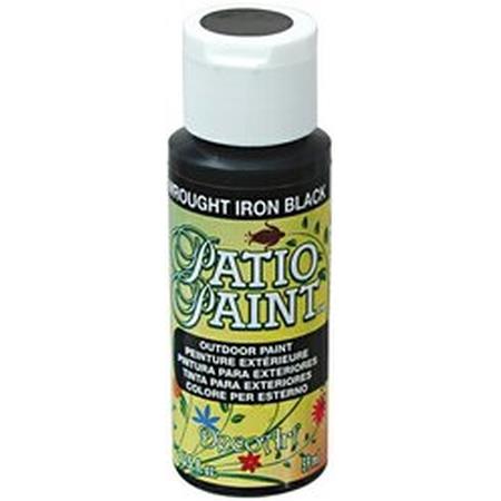 Wrought Iron Black Patio Paint