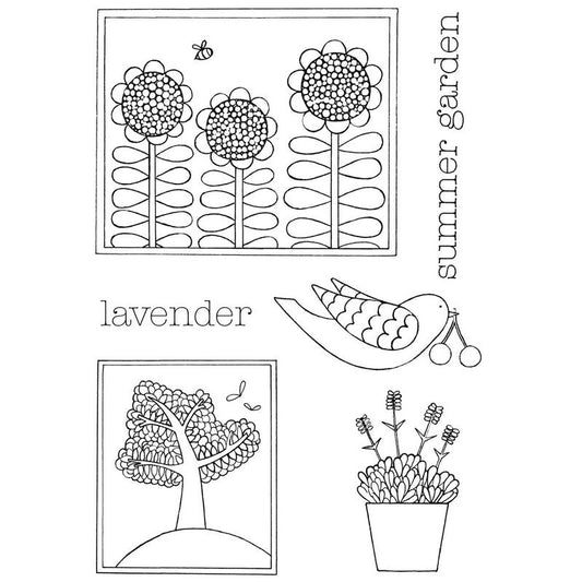 BH Summer Garden Stamp Set