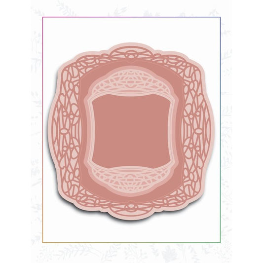 SCC Deco Lace Nesting Frame Set Vintage Lace Nesting Dies