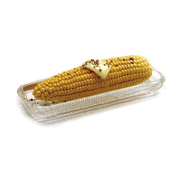 Glass Corn Dishes - 4 Pcs