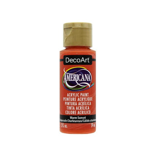 DecoArt Warm Sunset Americana Acrylics 2oz Acrylic Paint